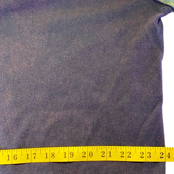 SOLD Free People We The Free Marley Cardigan Tee Top Purple Multi Size Large - Picture 12 of 13